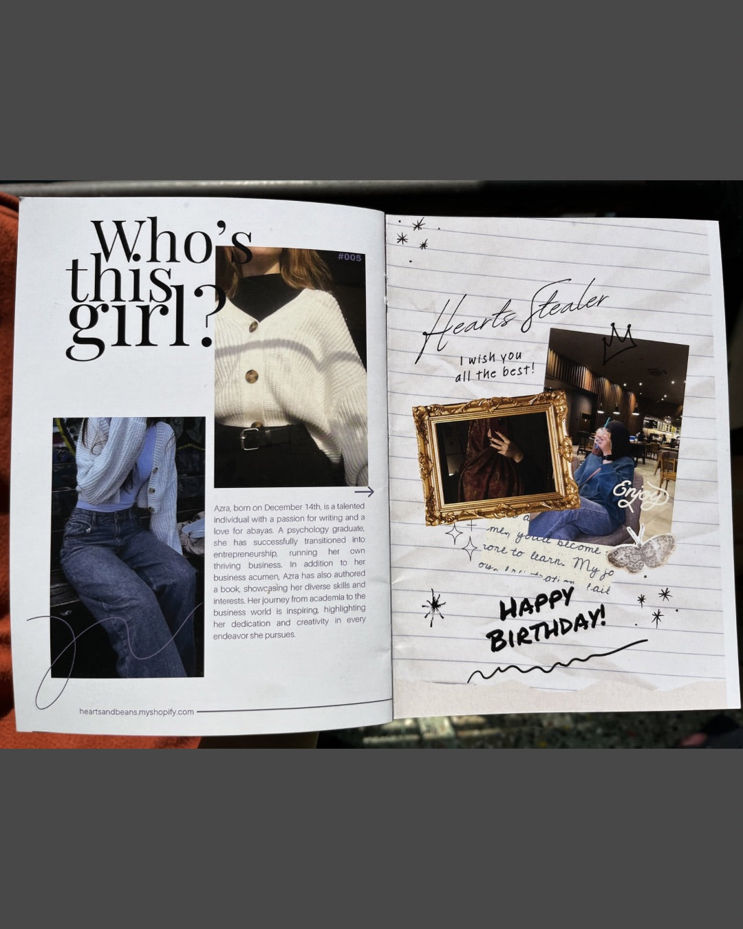 12 pages Premium Magzine