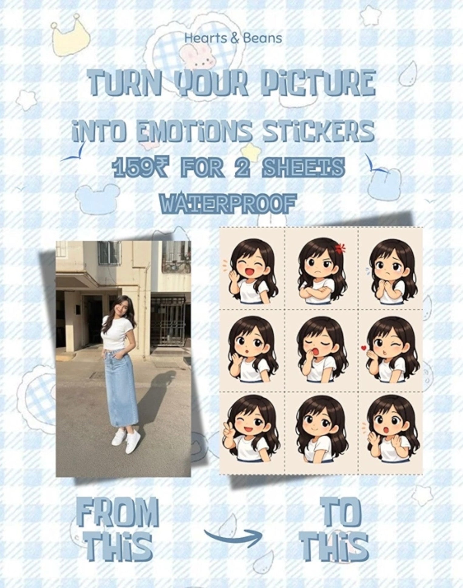 Emotion sticker