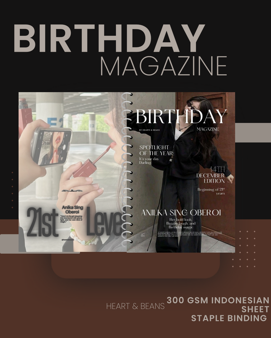 Premium Birthday Magazine 12 Pages