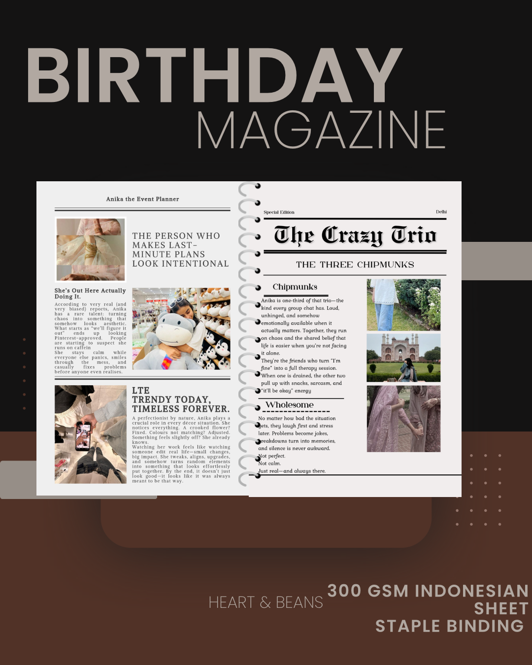 Premium Birthday Magazine 12 Pages