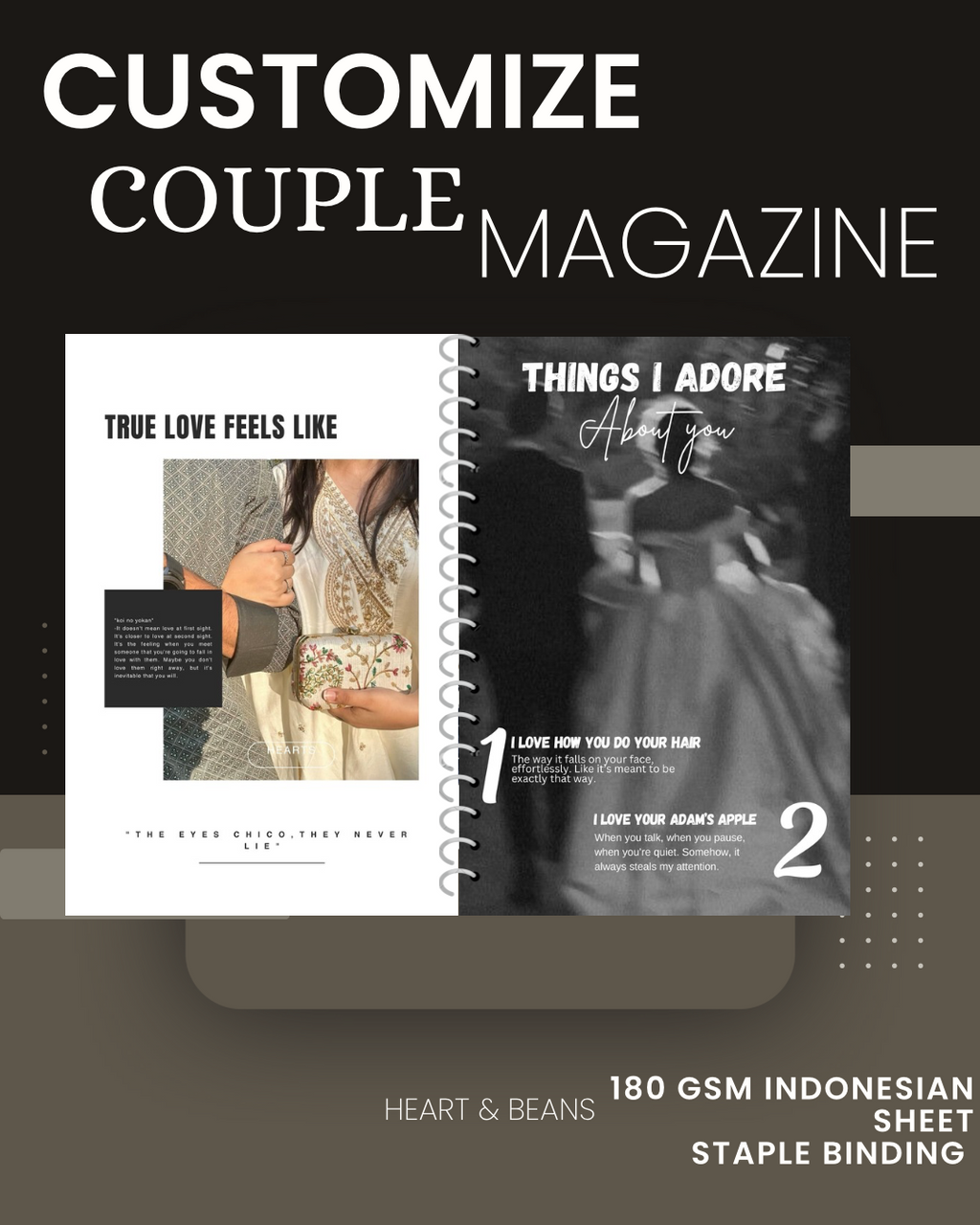 Customise Couple Magazine
