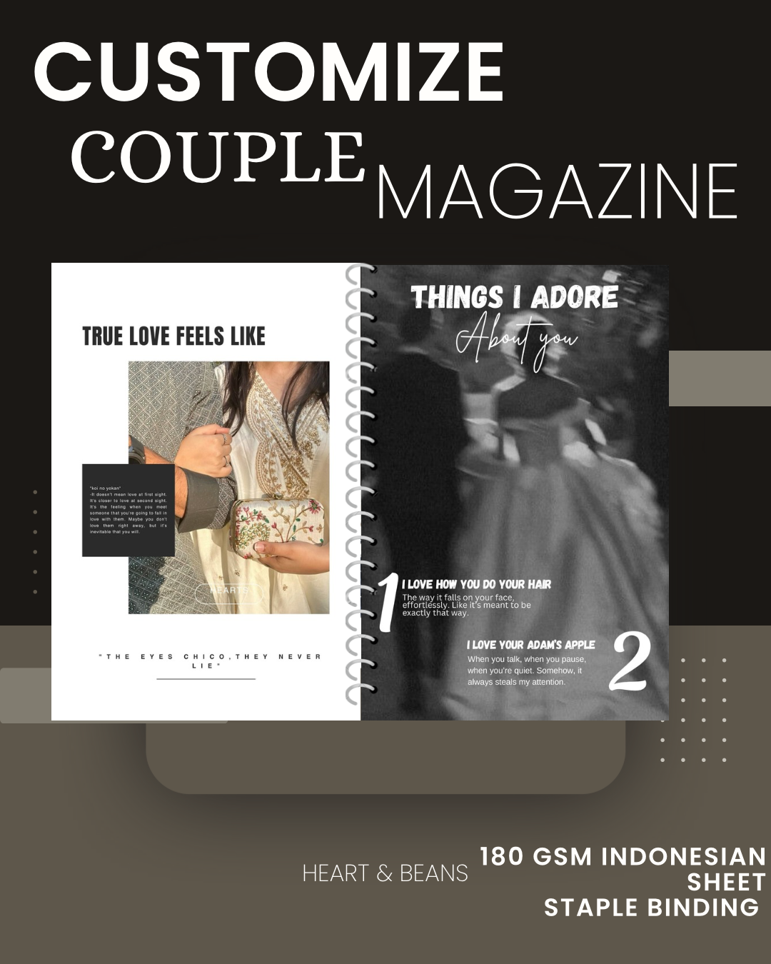 Customise Couple Magazine